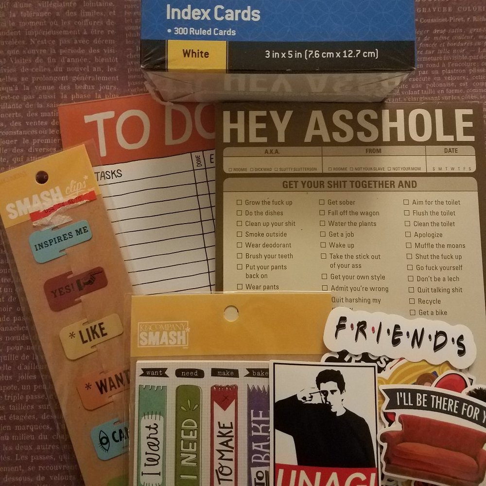 3/$15 Quirky Stationary Bundle